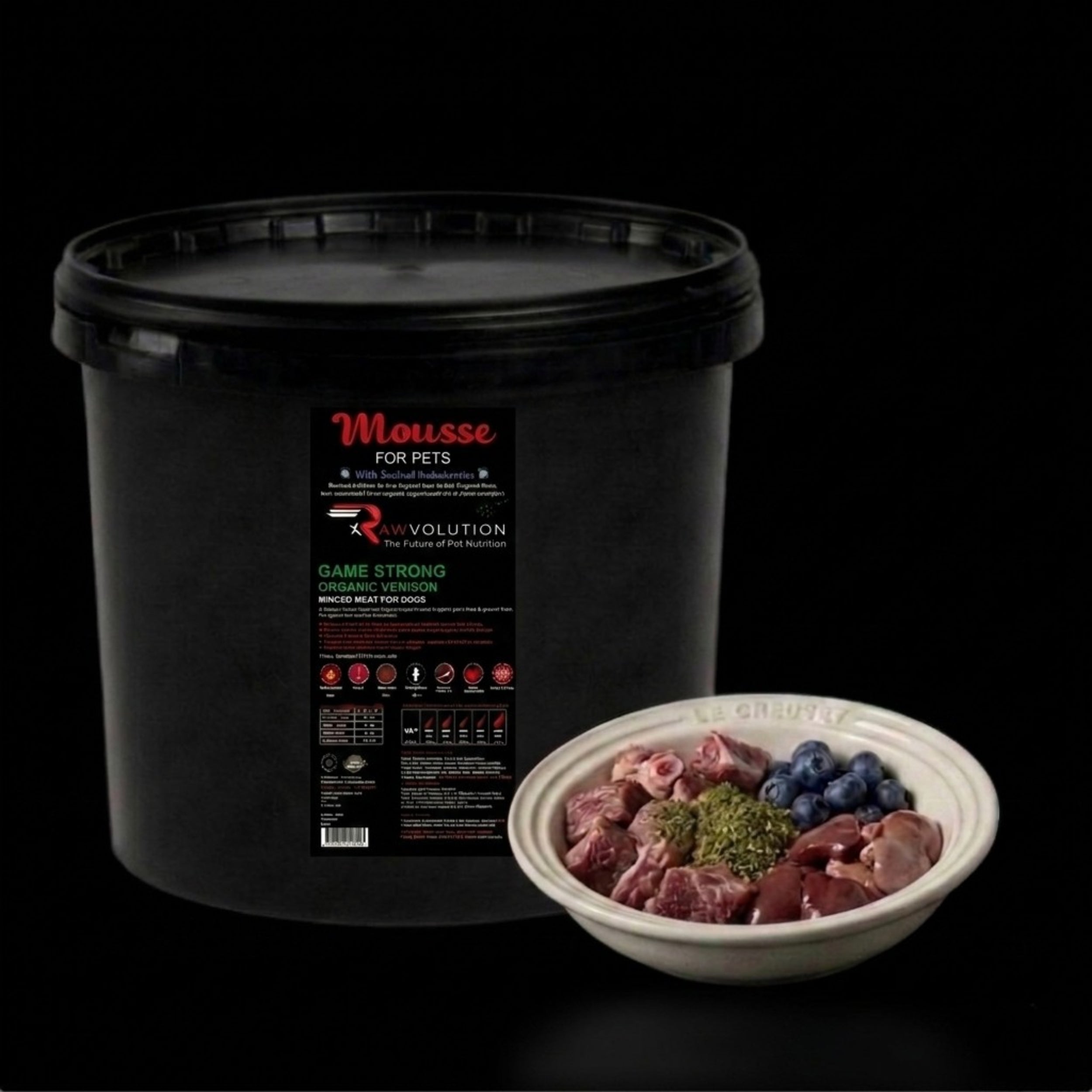 Game Strong Organic Venison Mousse