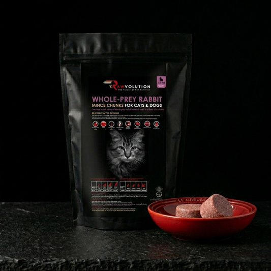 Whole Prey Rabbit Mince Chunks